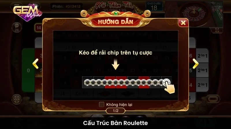 Cấu Trúc Bàn Roulette