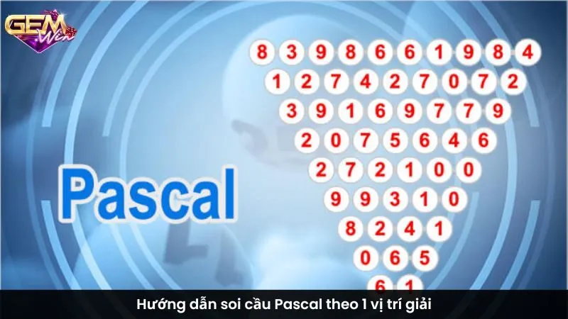 Hướng dẫn soi cầu Pascal theo 1 vị trí giải