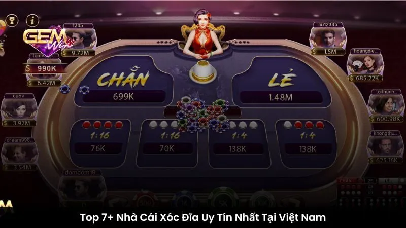 Top 7+ Nhà Cái Xóc Đĩa Uy Tín Nhất Tại Việt Nam