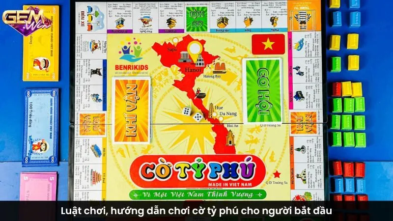 Luật chơi, hướng dẫn chơi cờ tỷ phú cho người bắt đầu